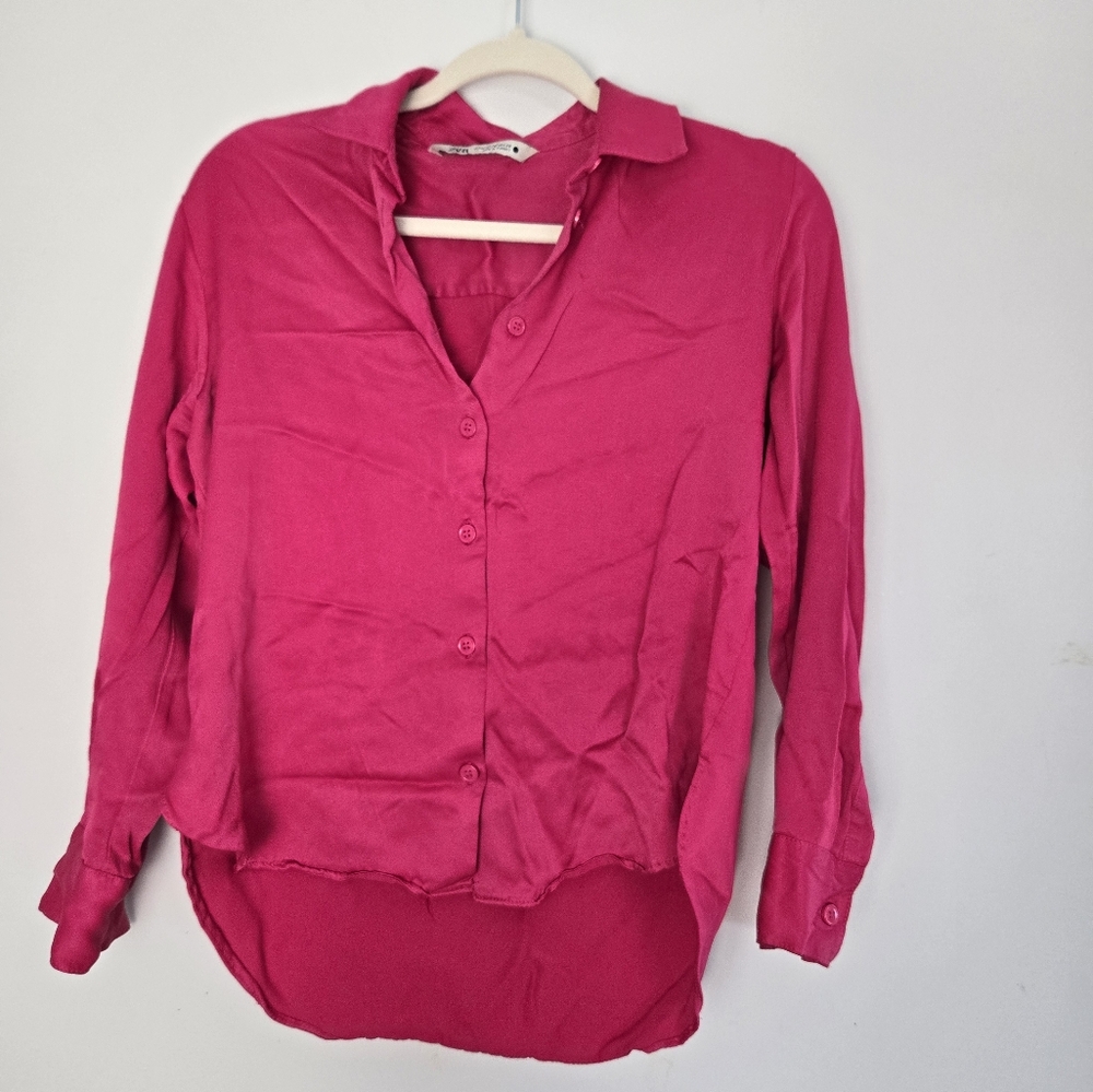 Zara Fuchsia Blouse